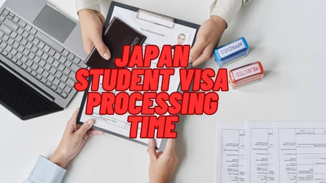 Japan Student Visa Processing Time for Indian Students (2025 Guide)