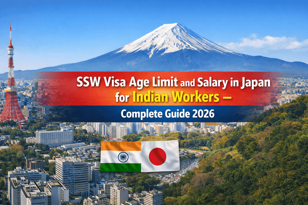 SSW Visa Age Limit and Salary in Japan for Indian Workers – Complete Guide 2026