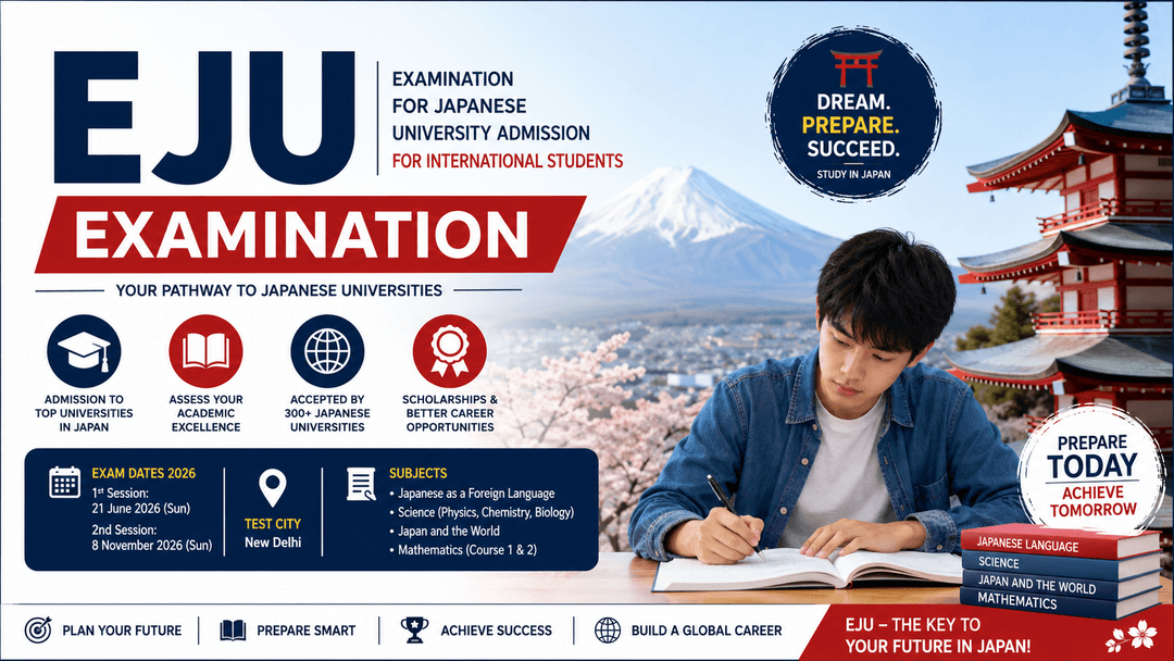 EJU Examination & Scholarships 2026: Your Gateway to Studying in Japan