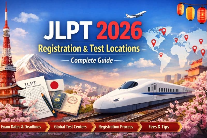 JLPT 2026 Registration and Test Locations – Complete Guide