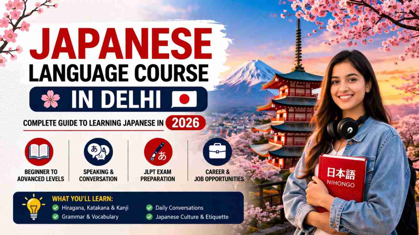 Japanese Language Course in Delhi – Complete Guide to Learning Japanese in 2026
