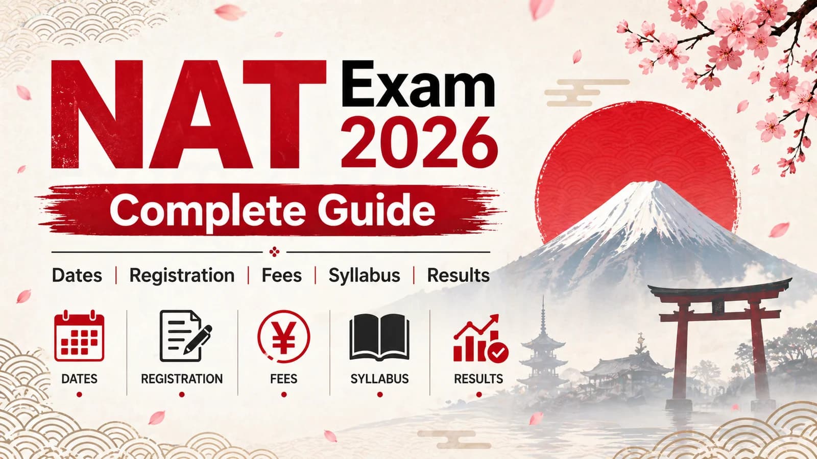 NAT Exam 2026 — Complete Guide: Dates, Registration, Fees, Syllabus & Results