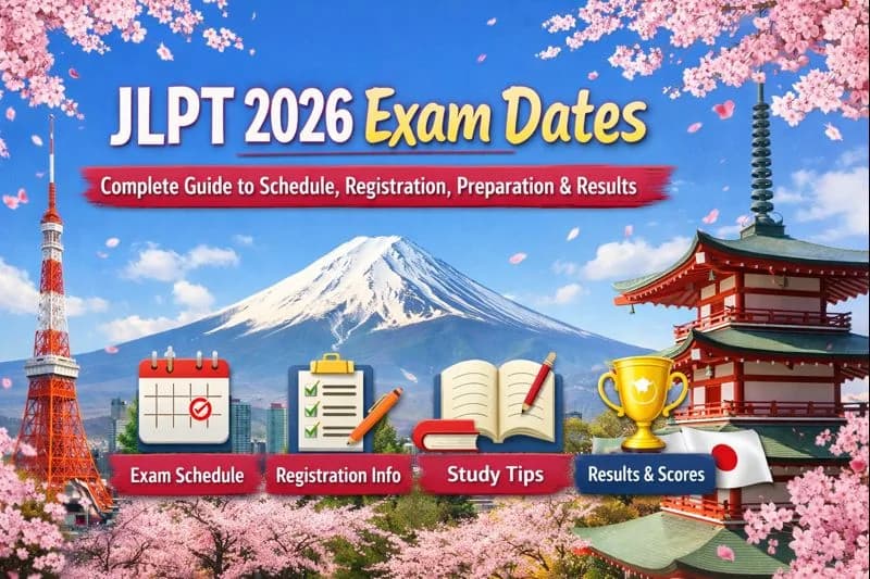 JLPT 2026 Exam Dates — Complete Guide to Schedule, Registration, Preparation & Results