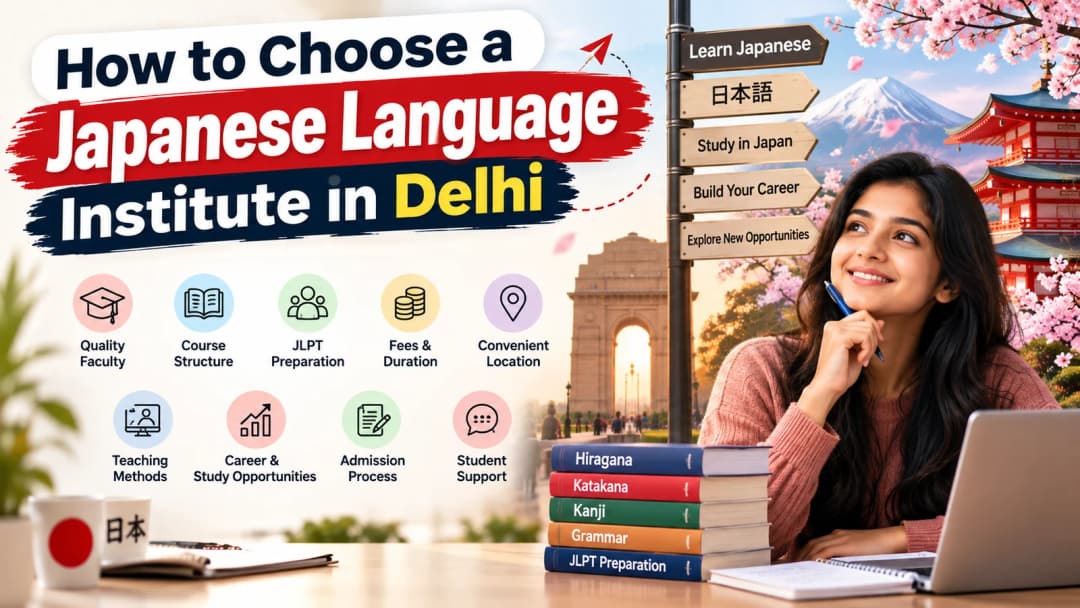 How to Choose a Japanese Language Institute in Delhi