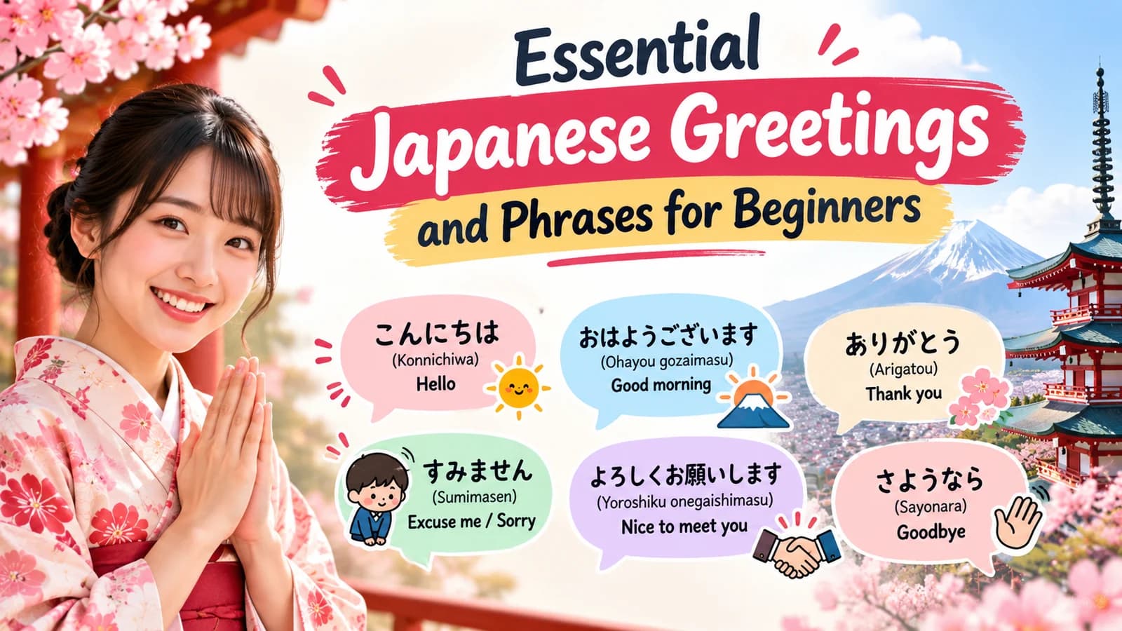 Essential Japanese Greetings and Phrases for Beginners