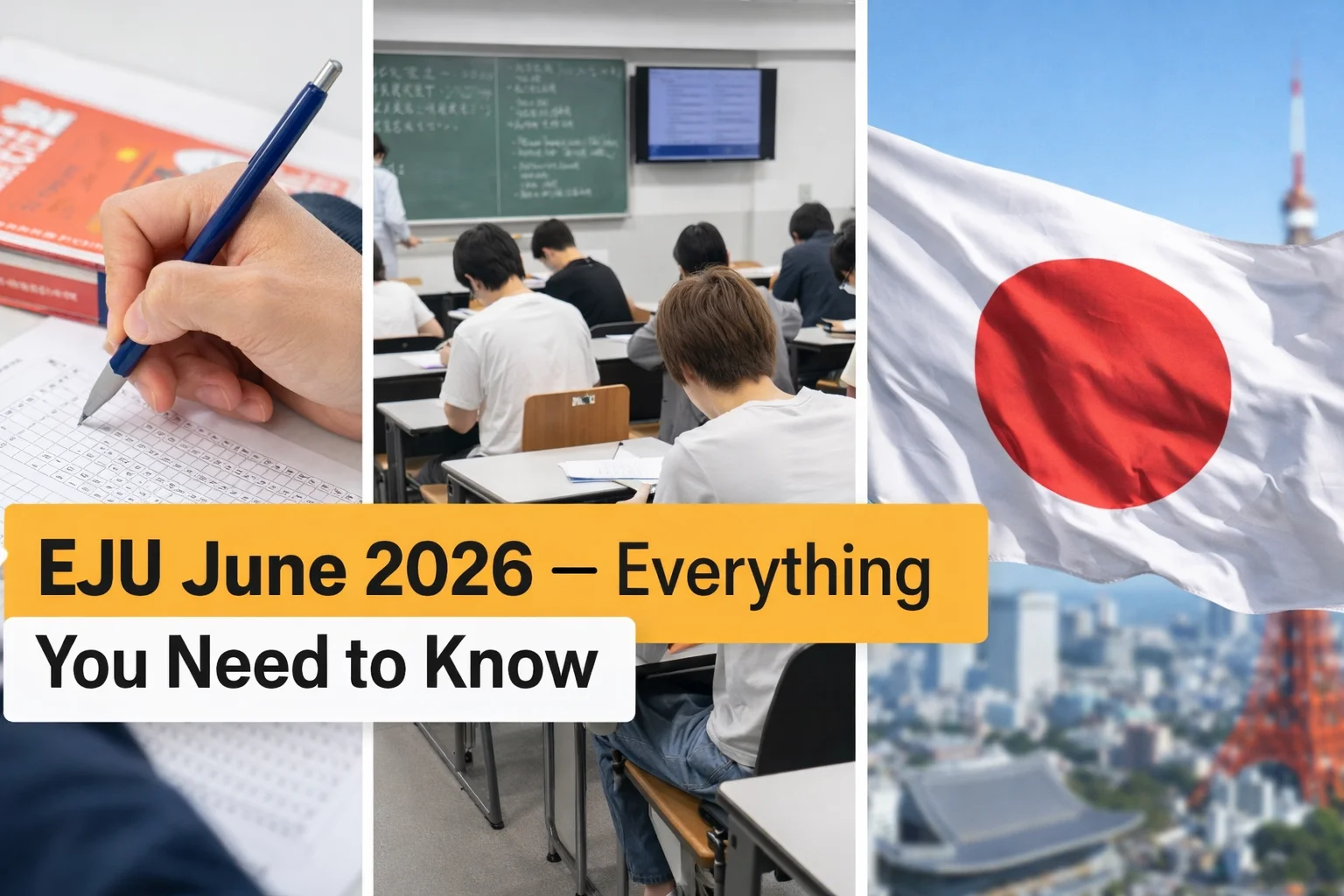 EJU June 2026 — Everything You Need to Know