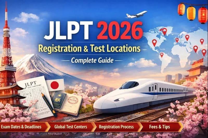 JLPT 2026 Registration and Test Locations – Complete Guide
