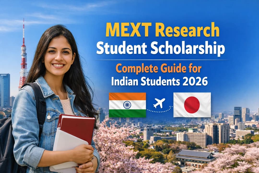 MEXT Research Student Scholarship – Complete Guide for Indian Students 2026