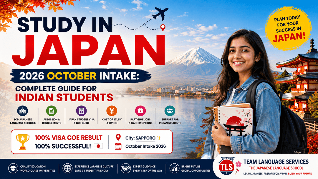 Study in Japan 2026 October Intake: Complete Guide for Indian Students