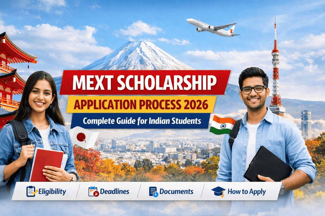 MEXT Scholarship Application Process 2026 – Complete Guide for Indian Students