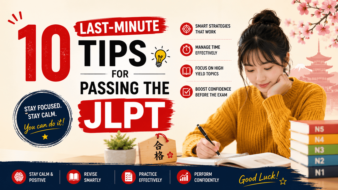 10 Last-Minute Tips for Passing the JLPT
