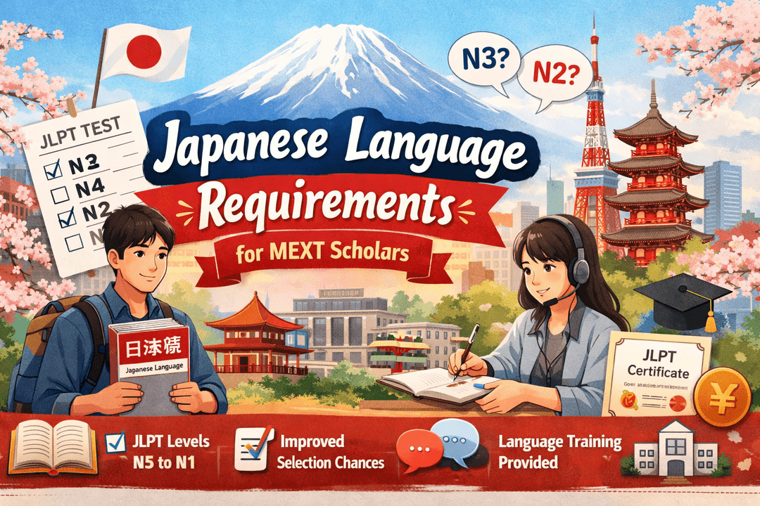 Japanese Language Requirements for MEXT Scholars