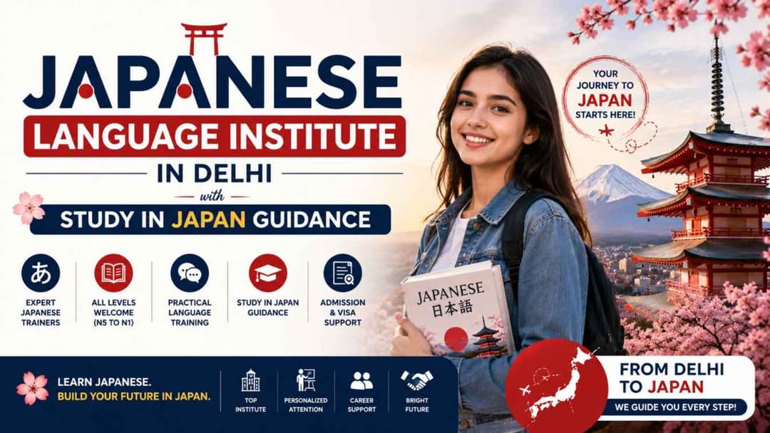 Japanese Language Institute in Delhi with Study in Japan Guidance – Your Complete Roadmap to Japan