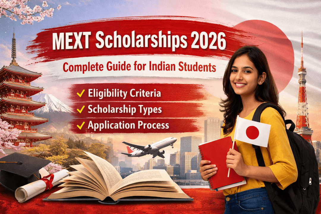 MEXT Scholarships 2026: Complete Guide for Indian Students (Eligibility, Types, Process & Requirements)