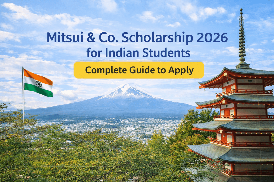 Mitsui & Co. Scholarship 2026 for Indian Students – Complete Guide to Apply