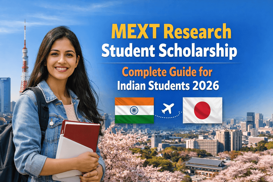 MEXT Research Student Scholarship – Complete Guide for Indian Students 2026