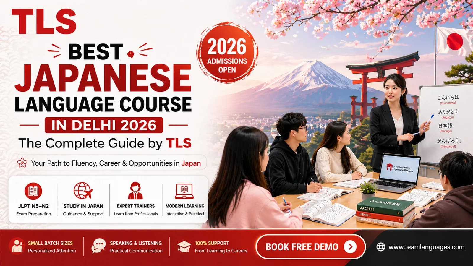 Best Japanese Language Course in Delhi 2026 β The Complete Guide by TLS