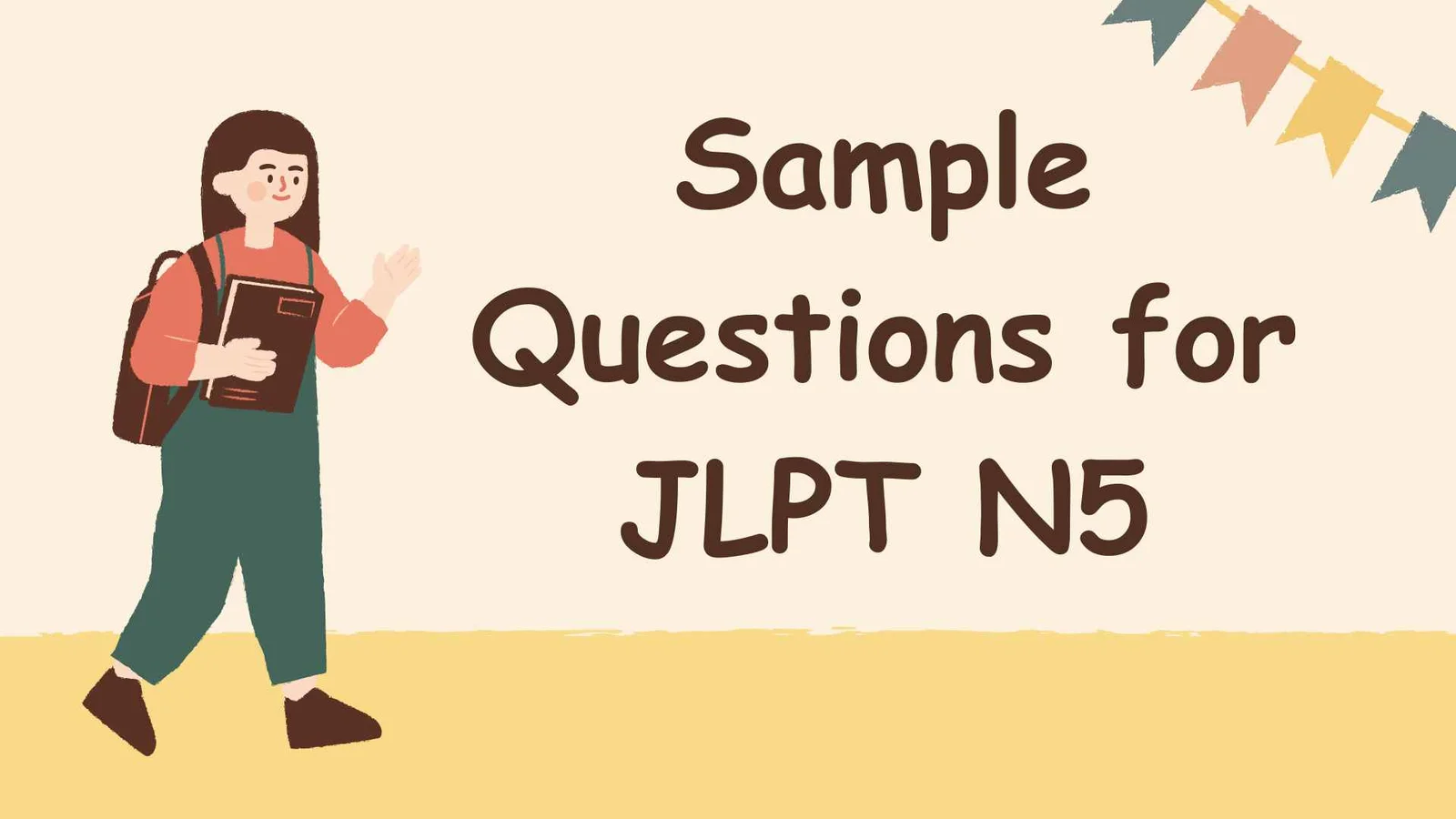 Sample Questions for JLPT N5 โ A Complete Guide for Beginners