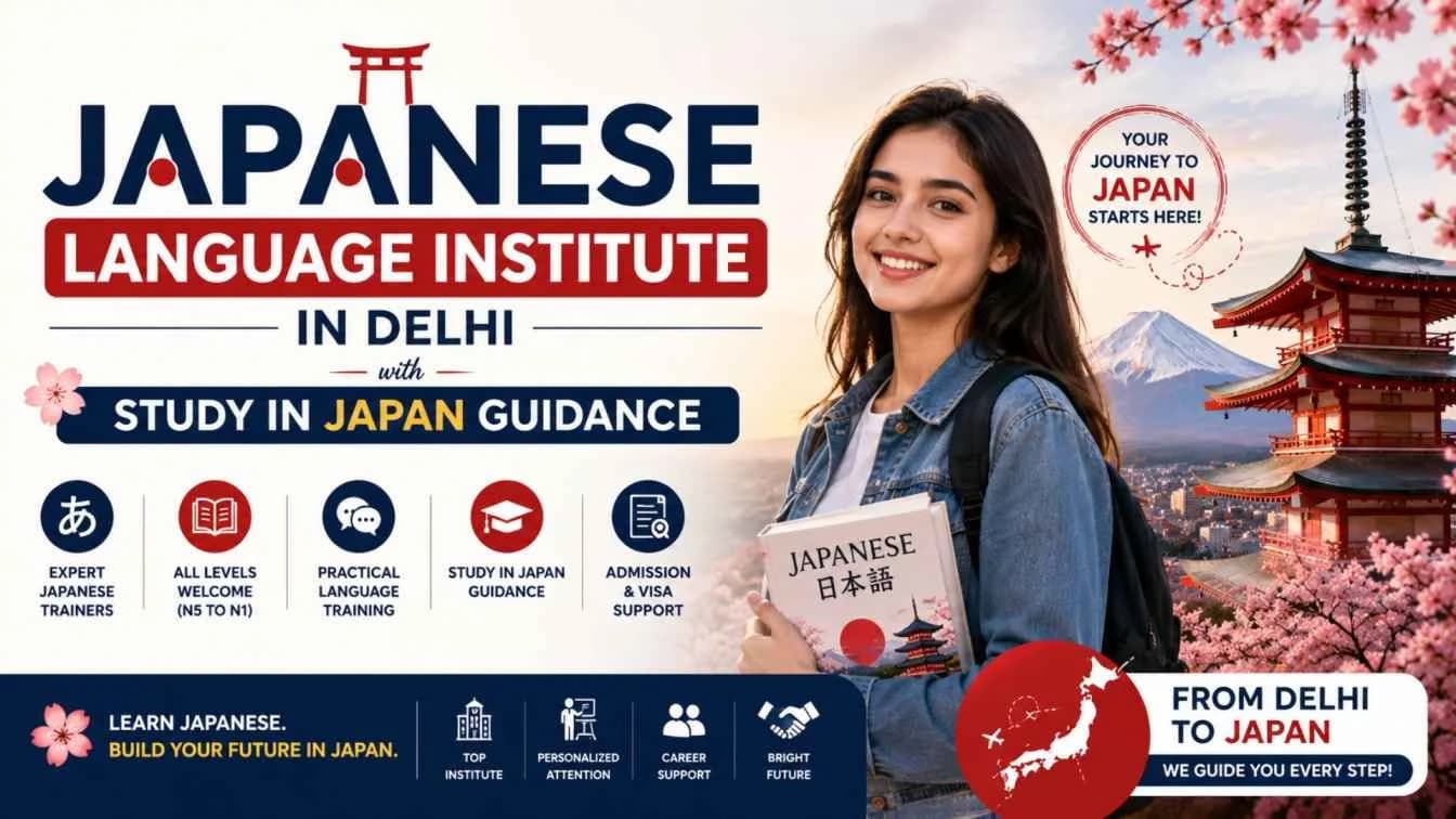 Japanese Language Institute in Delhi with Study in Japan Guidance β Your Complete Roadmap to Japan