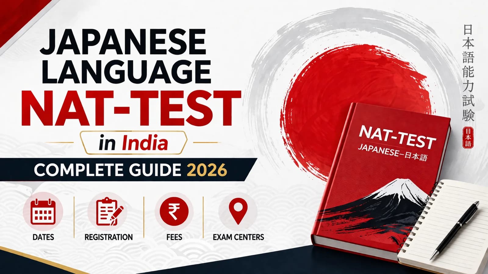 Japanese Language NAT-TEST in India: Complete Guide 2026 β Dates, Registration, Fees & Exam Centers